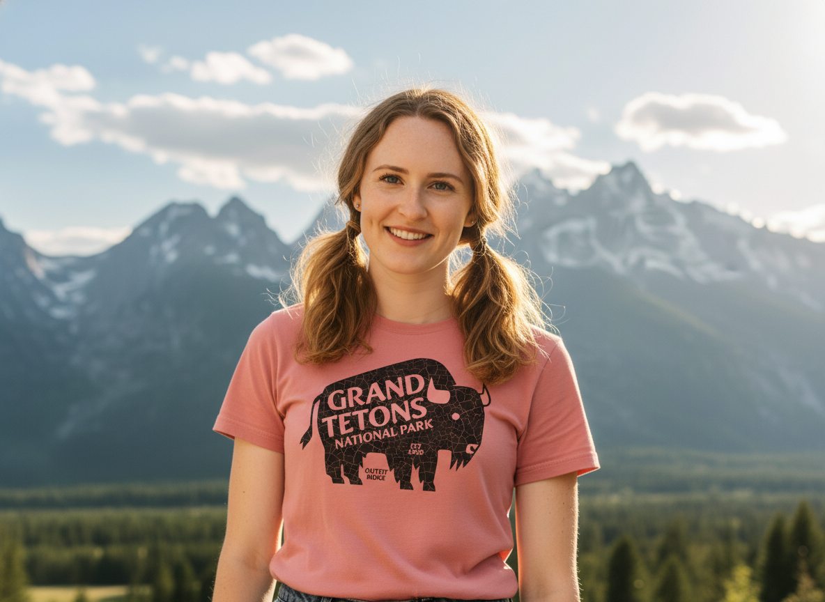 Grand Tetons National Park Bison